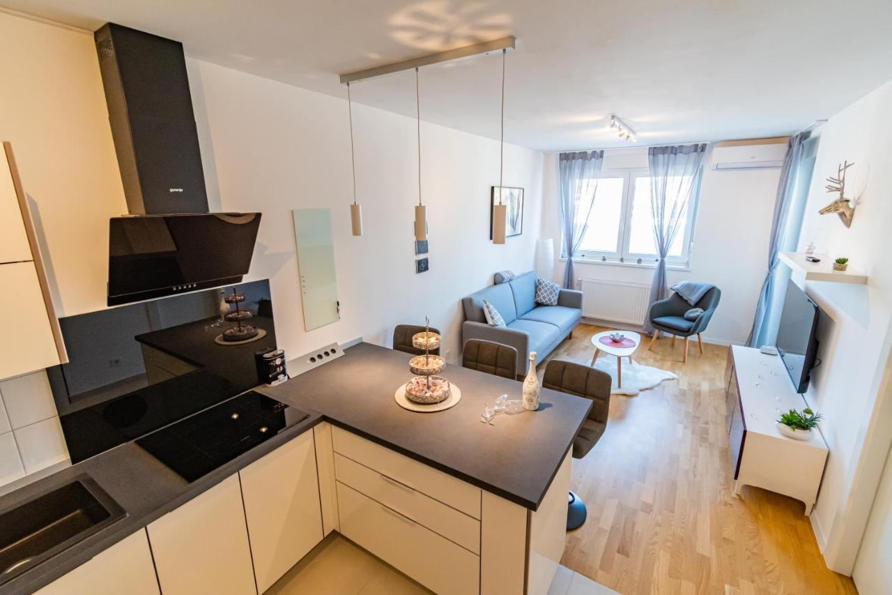 Flexible Selfcheckins 25 - Zagreb - Garage - Loggia - New - Luxury Lejlighed Eksteriør billede
